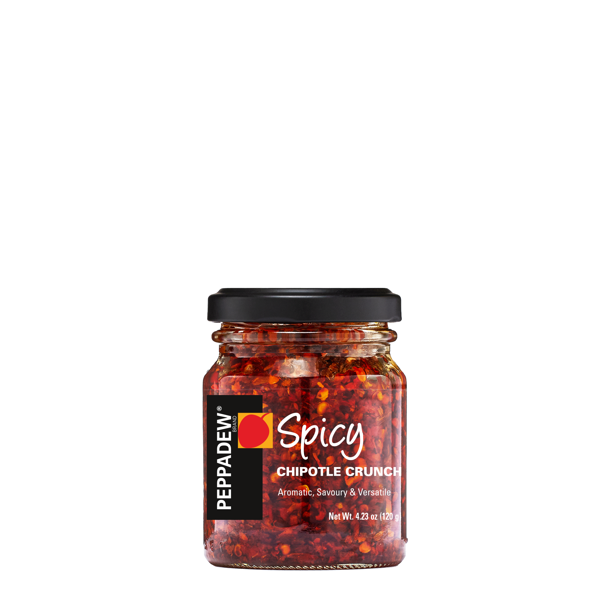 トップス Chili Pepa PEPPADEW® Spicy Chipotle Crunch 4.23 oz – PeppadewUSA