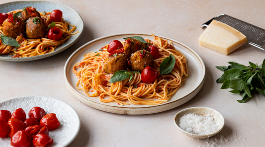 Juanita Piquanté Pepper Chickpea Meatballs