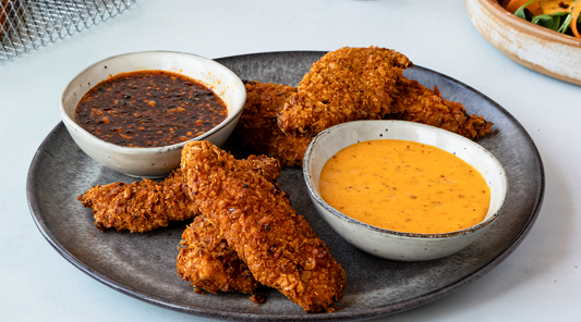 Buffalo-Style PEPPADEW® Chipotle Crunch Chicken Tenders