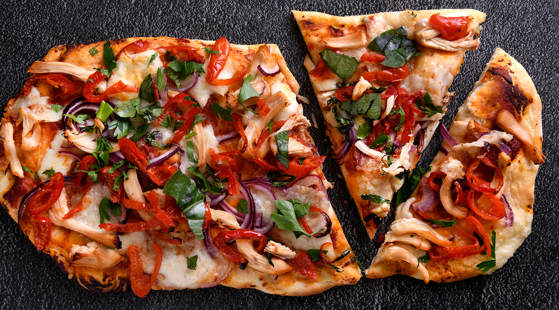 Rustic Chicken Pizza