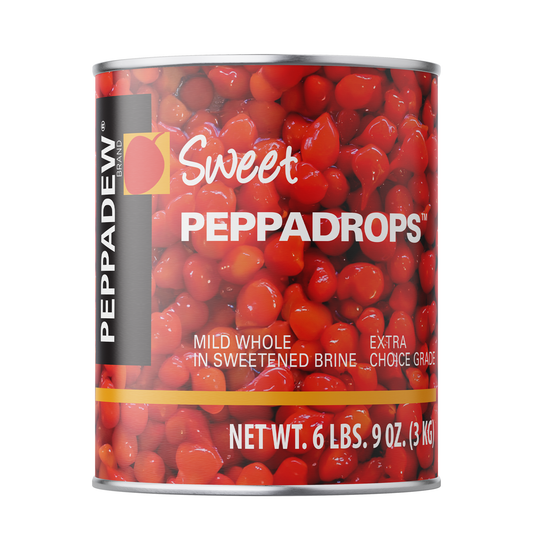 PEPPADEW® Sweet PEPPADROP™ Peppers Mild Whole 6 lb 9 oz