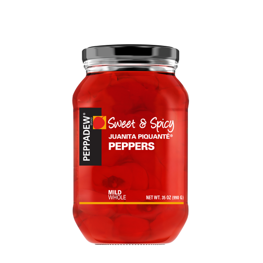 PEPPADEW® Sweet & Spicy Juanita Piquanté Peppers Mild Whole 35 oz