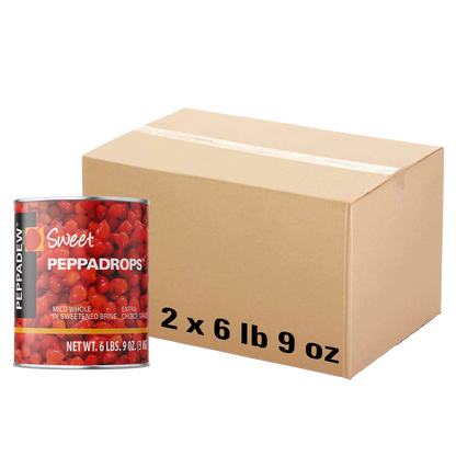 PEPPADEW® Sweet PEPPADROP™ Peppers Mild Whole 6 lb 9 oz